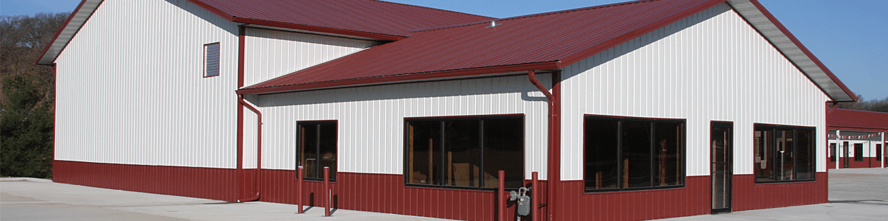 Residential Steel Roofing Scene