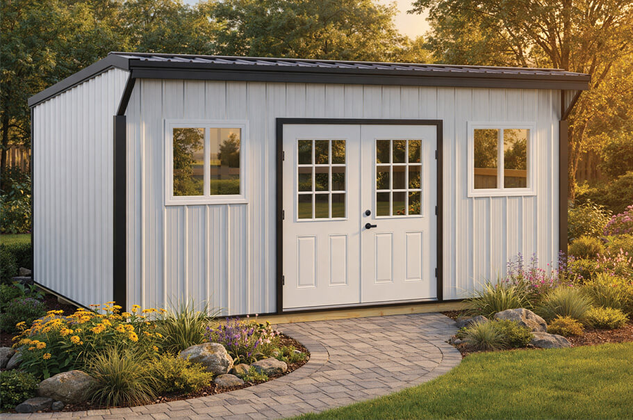White Pro-Shed