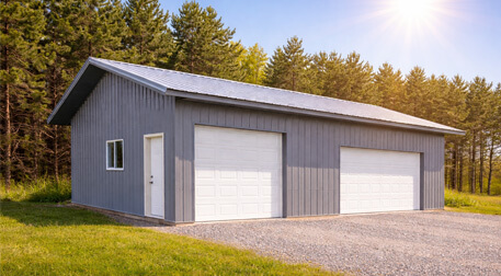 Steel Siding In Summer